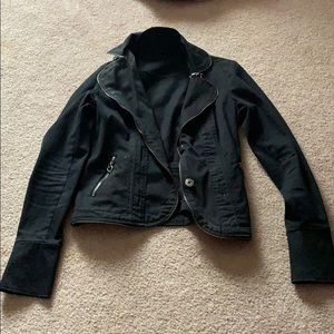 Black zip jacket
